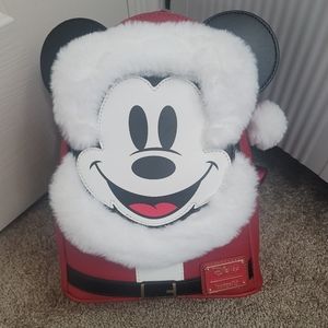 Santa mickey Loungefly